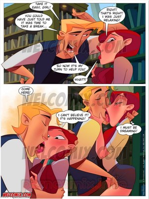 Incest Comics College Perverts 4- Lust in Library Porn Comic 06