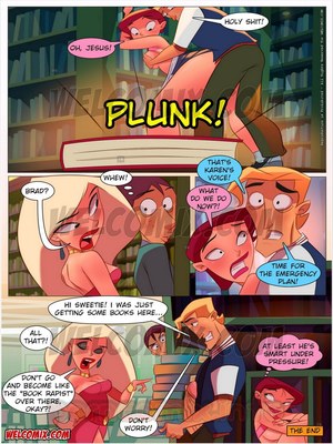 Incest Comics College Perverts 4- Lust in Library Porn Comic 13