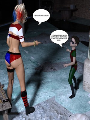 3D Porn Comics Harley Quinn- Mad Shota Love Porn Comic 04 
