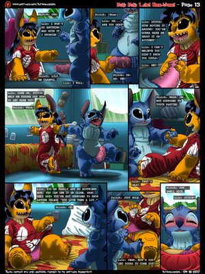 Incest Comics Miki Miki Lilo Boojiboo (Lilo and Stitch) Porn Comic 13