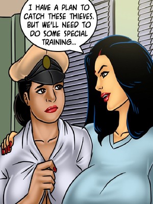 Adult Comics Savita Bhabhi 68- Undercover Bust Porn Comic 93
