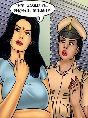 Adult Comics Savita Bhabhi 68- Undercover Bust Porn Comic 95