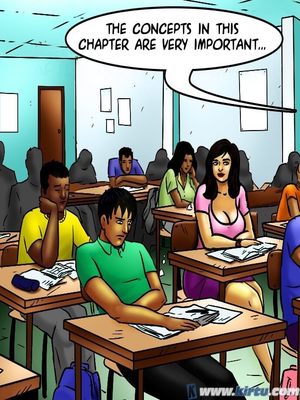 Adult Comics Savita Bhabhi 69- Student Affairs Porn Comic 02