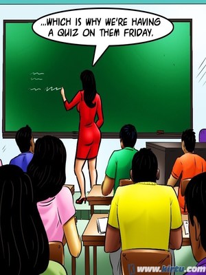 Adult Comics Savita Bhabhi 69- Student Affairs Porn Comic 03