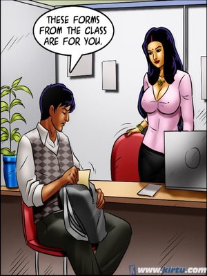 Adult Comics Savita Bhabhi 69- Student Affairs Porn Comic 121
