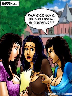 Adult Comics Savita Bhabhi 69- Student Affairs Porn Comic 181