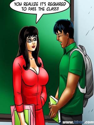 Adult Comics Savita Bhabhi 69- Student Affairs Porn Comic 40