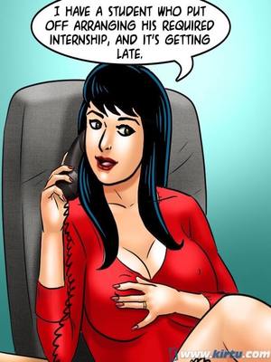 Adult Comics Savita Bhabhi 69- Student Affairs Porn Comic 81