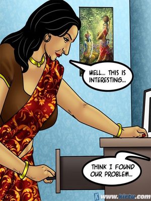 Adult Comics Savita Bhabhi 73- Caught in the Act Porn Comic 73