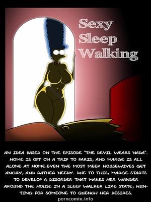 Adult Comics Simpsons- Sexy Sleep Walking – Kogeikun Porn Comic 01