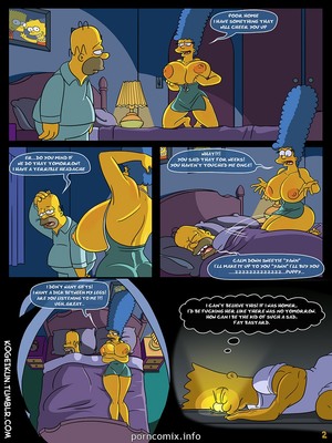 Adult Comics Simpsons- Sexy Sleep Walking – Kogeikun Porn Comic 03
