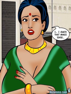 Adult Comics Velamma 66- Heart to Hard On Porn Comic 134