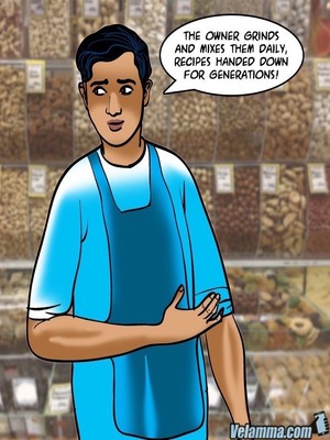 Adult Comics Velamma 67- Milf Masala Porn Comic 09