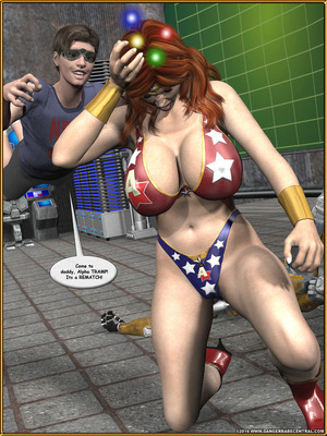 3D : Alpha Woman- The Geek wins Day Porn Comic sex 46