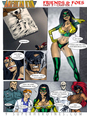 Porn Comics - American Icon- Friends and Foes Part 3 free Porn Comic