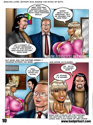 Badgirl Sart- Mimi Business Dinner free Porn Comic sex 10