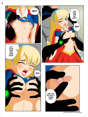 Batman X Supergirl- Sex Super Hero Girls free Porn Comic sex 2