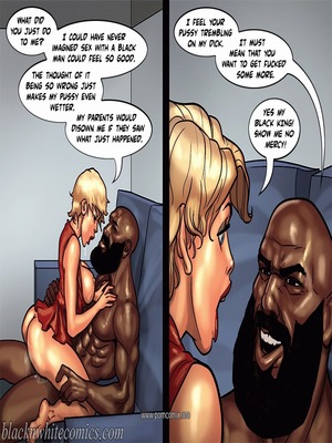 Interracial : BlacknWhite- Art Class- Bnw Porn Comic sex 90