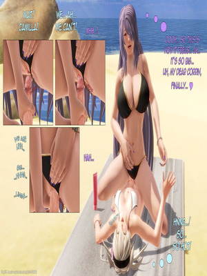 BlueGirl91- Camilla & Corrin At The Beach free Porn Comic sex 6