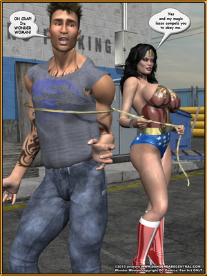 3D : Bondage WW vs ArmDealers- Wonder Woman Porn Comic sex 5