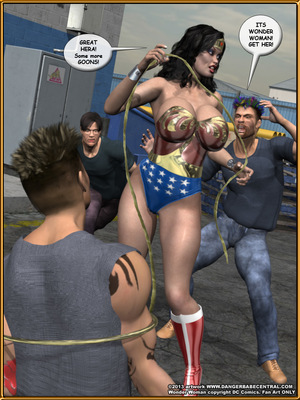 3D : Bondage WW vs ArmDealers- Wonder Woman Porn Comic sex 7