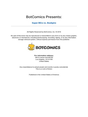 Bot- Super BEro vs. Boobpire 1 free Porn Comic sex 2