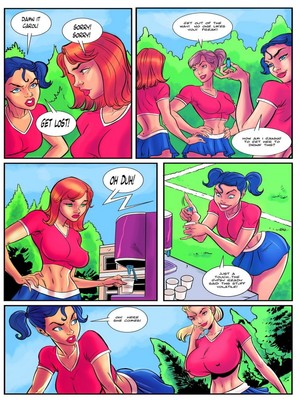 Cheer Captain free Porn Comic sex 4