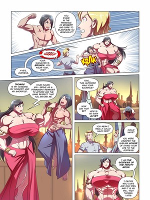 Giantess Fan- Goddess of The Trinity Moon 3 free Porn Comic sex 5