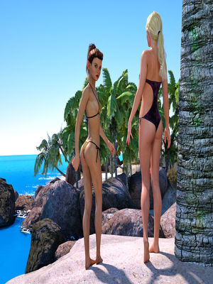 Hibbli3d- Beach Day free Porn Comic sex 3