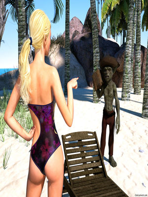 Hibbli3d- Beach Day free Porn Comic sex 5