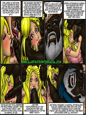 Interracial : Illustrated interracial- Farm girl Porn Comic sex 10
