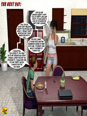 Porn Comics - Mom and Son Pool Party 3 free Porn Comic