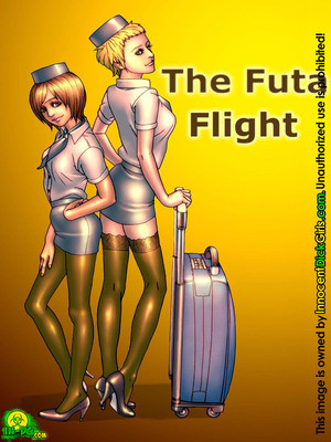 Innocent Dickgirls- The Futa Flight free Porn Comic thumbnail 001