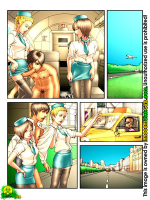 Innocent Dickgirls- The Futa Flight free Porn Comic sex 12