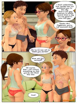 Inside Riley Ep3. – Morning Stretch free Porn Comic sex 6