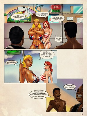 Interracial : Kaos- Flag Girls Get Fucked Porn Comic sex 6
