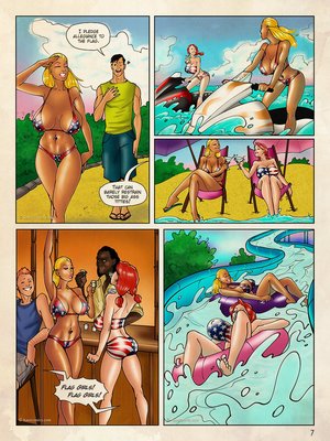 Interracial : Kaos- Flag Girls Get Fucked Porn Comic sex 8