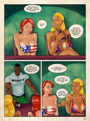 Interracial : Kaos- Flag Girls Get Fucked Porn Comic sex 13