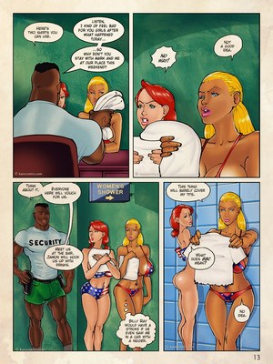 Interracial : Kaos- Flag Girls Get Fucked Porn Comic sex 14