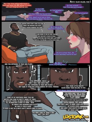 Lustomic- The Mostly Black College free Porn Comic sex 6