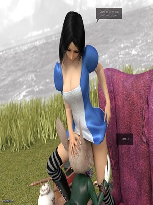 3D : Mad Alyss- Amusteven (Alice in Wonderland) Porn Comico sex 21