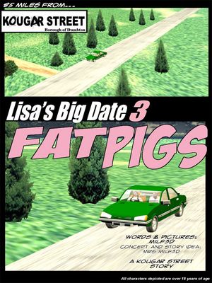 Milf-3D – Lisa’s Big Date 3 [Fat Pigs] free Porn Comic sex 3