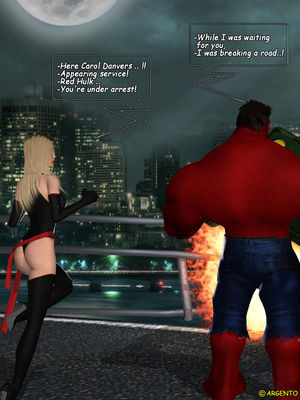 Ms. Marvel vs Red Hulk- The Return of Red Hulk free Porn Comic sex 4