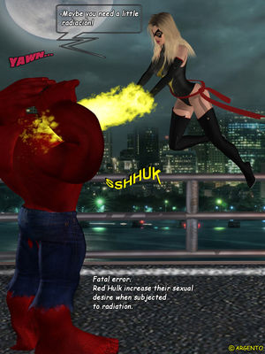 Ms. Marvel vs Red Hulk- The Return of Red Hulk free Porn Comic sex 9
