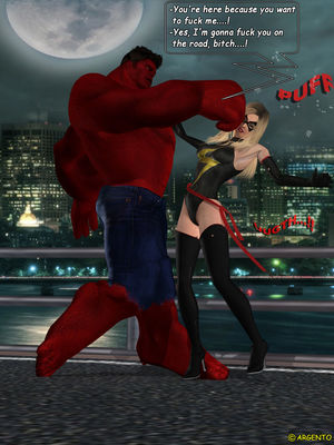 Ms. Marvel vs Red Hulk- The Return of Red Hulk free Porn Comic sex 10