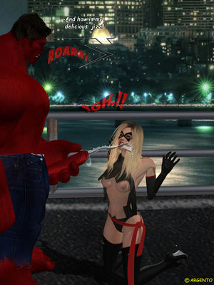 Ms. Marvel vs Red Hulk- The Return of Red Hulk free Porn Comic sex 18