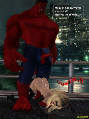 Ms. Marvel vs Red Hulk- The Return of Red Hulk free Porn Comic sex 26