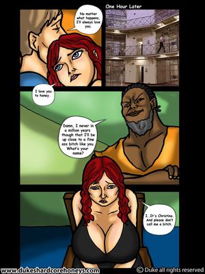 Interracial : Prison Control 01- Duke Honey Porn Comic sex 9