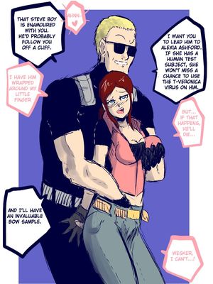 Resident Evil- Claire & Wesker free Porn Comic sex 5