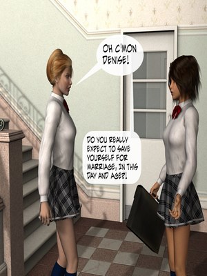 3D : Saint Irene- School For Girls Ch.10 Porn Comic sex 50